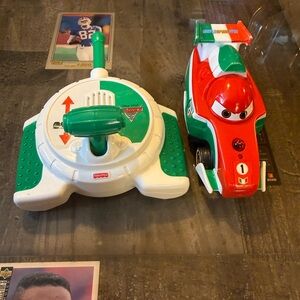 Disney Pixar Cars FisherPrice GeoTrax Francesco Bernoulli Remote Control Car